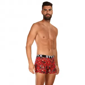 3PACK pánske boxerky Styx long art športová guma viacfarebné (3U13714) S, trenky