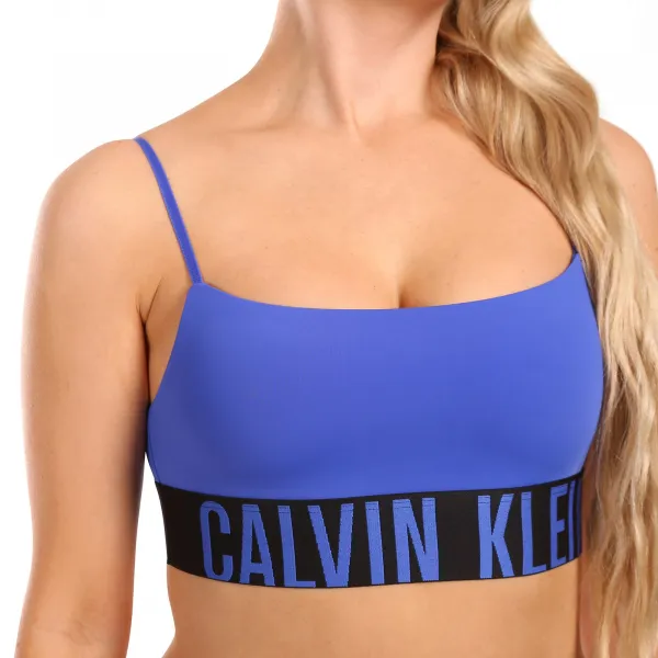 Dámska podprsenka Calvin Klein modrá (QF7631E-CEI) M