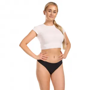 3PACK dámske tangá Under Armour čierná (1383893 001) L