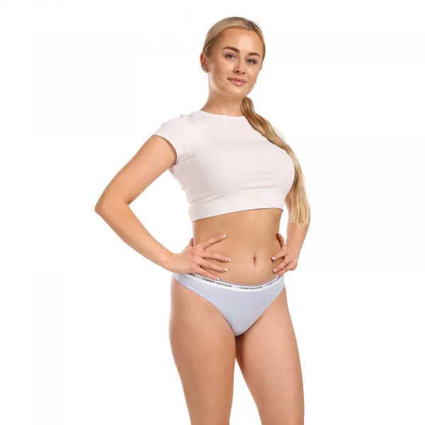 3PACK dámske tangá Tommy Hilfiger viacfarebná (UW0UW04894 0VQ) S