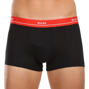 5PACK pánske boxerky BOSS čierné (50489616 999) M, trenky