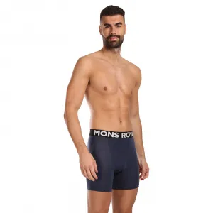 Pánske boxerky Mons Royale merino modré (100088-1169-568) M, trenky