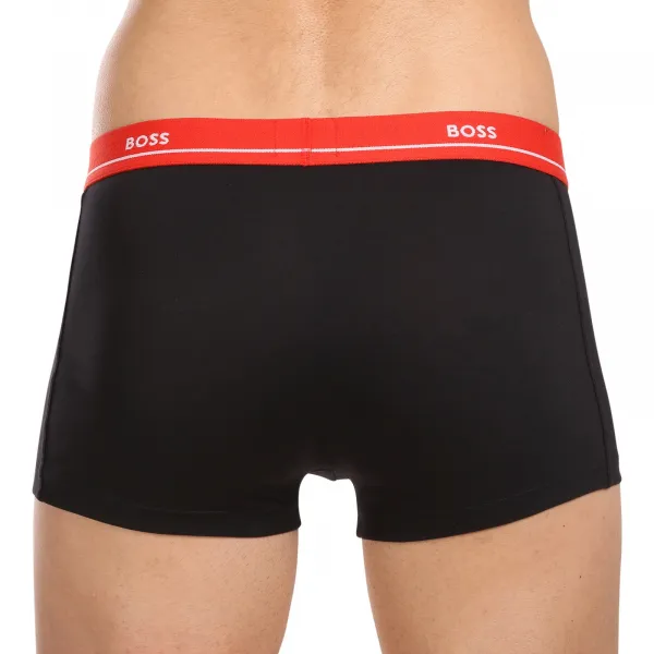 5PACK pánske boxerky BOSS čierné (50489616 999) M, trenky