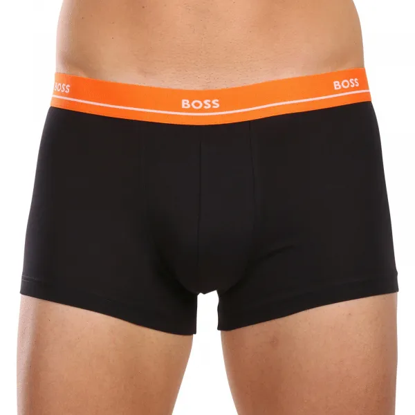 5PACK pánske boxerky BOSS čierné (50489616 999) M, trenky