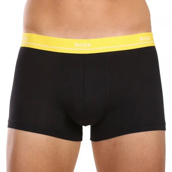 5PACK pánske boxerky BOSS čierné (50489616 999) M, trenky