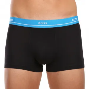 5PACK pánske boxerky BOSS čierné (50489616 999) M, trenky