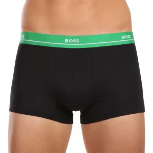 5PACK pánske boxerky BOSS čierné (50489616 999) M, trenky