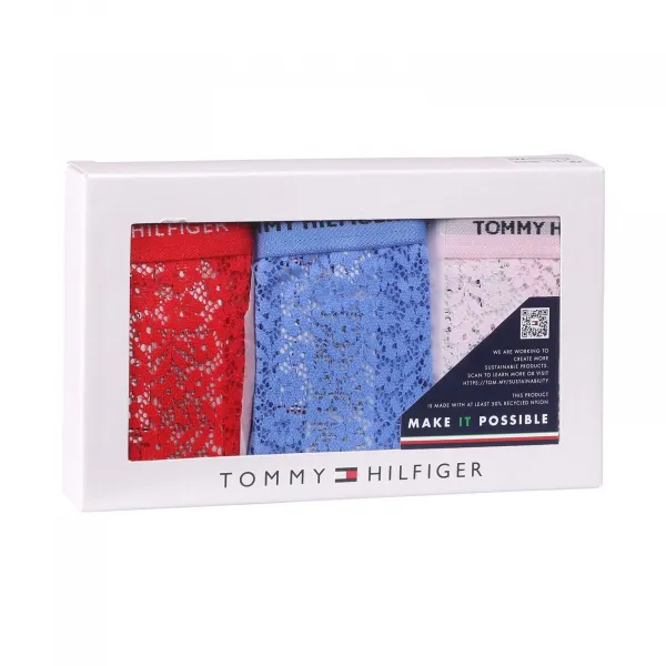 3PACK dámske nohavičky Tommy Hilfiger viacfarebné (UW0UW04897 0WR) M