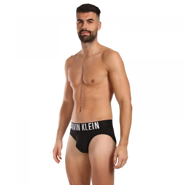 3PACK pánske slipy Calvin Klein čierné (NB3607A-UB1) S