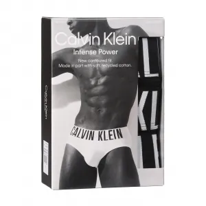 3PACK pánske slipy Calvin Klein čierné (NB3607A-UB1) S