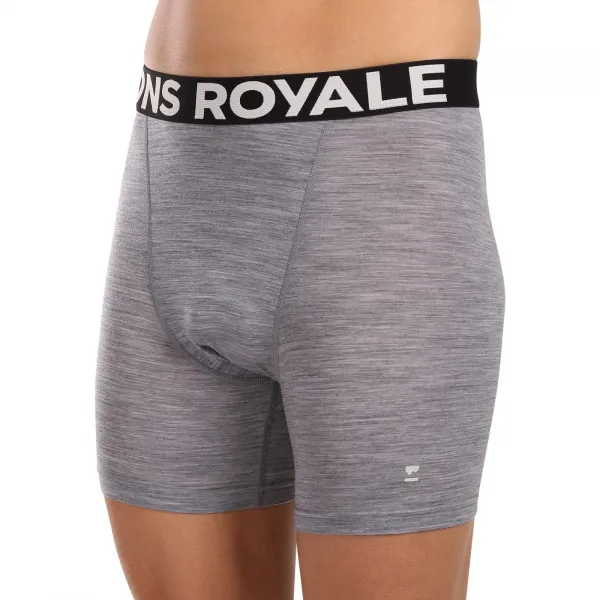 Pánske boxerky Mons Royale merino sivé (100088-2169-710) M, trenky