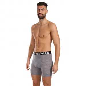 Pánske boxerky Mons Royale merino sivé (100088-2169-710) M, trenky