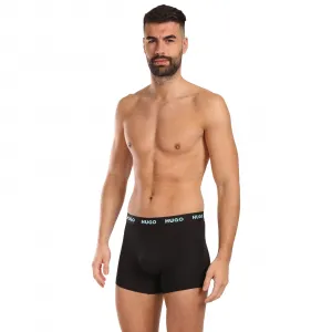 3PACK pánske boxerky HUGO čierné (50503079 971) L, trenky