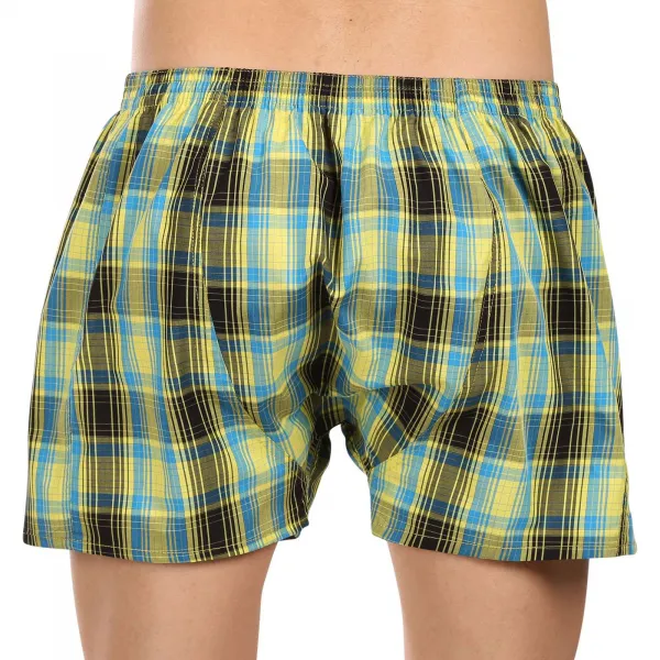 3PACK pánske trenky Styx klasická guma viacfarebné (3A102124) M, trenírky