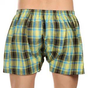 3PACK pánske trenky Styx klasická guma viacfarebné (3A102124) M, trenírky