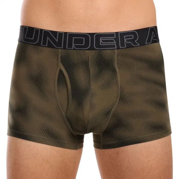 Pánske boxerky UNDER ARMOUR M UA Perf Cotton Nov 3in-GRN