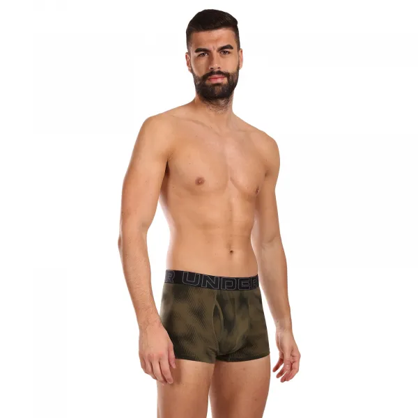 Pánske boxerky UNDER ARMOUR M UA Perf Cotton Nov 3in-GRN