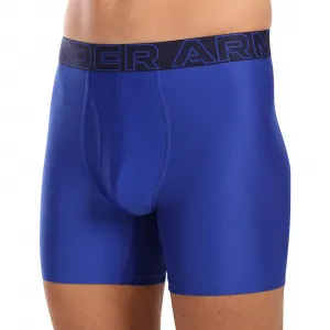 Boxerky Under Armour Performance Tech 6 in 3-Pack Boxerjock - royal/steel full heather