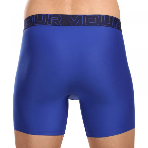 Boxerky Under Armour Performance Tech 6 in 3-Pack Boxerjock - royal/steel full heather