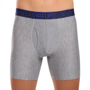 Boxerky Under Armour Performance Tech 6 in 3-Pack Boxerjock - royal/steel full heather