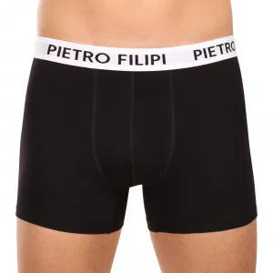 3PACK pánske boxerky Pietro Filipi čierné (3BCL007) M, trenky