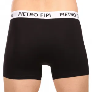 3PACK pánske boxerky Pietro Filipi čierné (3BCL007) M, trenky