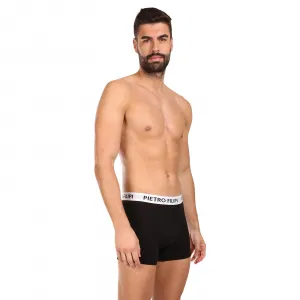3PACK pánske boxerky Pietro Filipi čierné (3BCL007) M, trenky