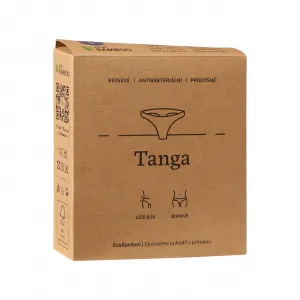 Dámske tangá Gina bambusová modré (05013) L