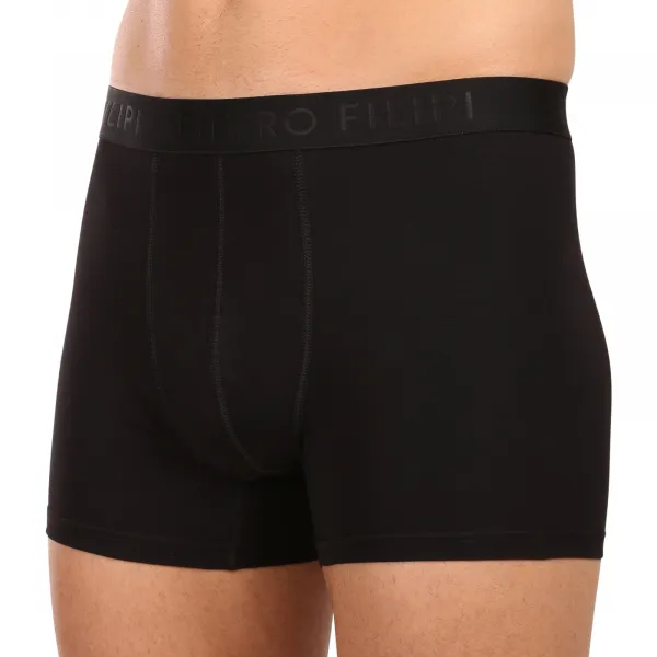 3PACK pánske boxerky Pietro Filipi čierné (3BCL001) M, trenky