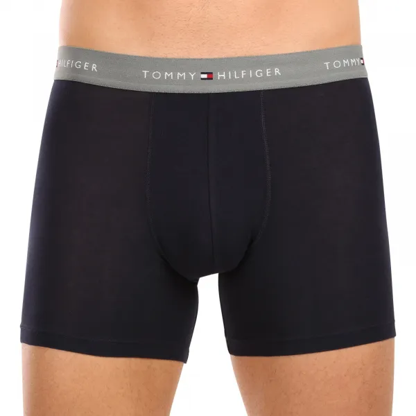 3PACK pánske boxerky Tommy Hilfiger tmavo modré (UM0UM02765 0VH) M, trenky
