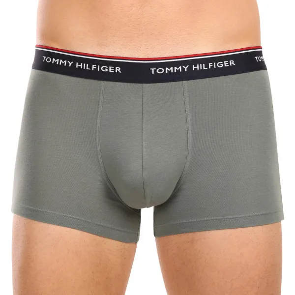 3PACK pánske boxerky Tommy Hilfiger viacfarebné (1U87903842 0XV) M, trenky