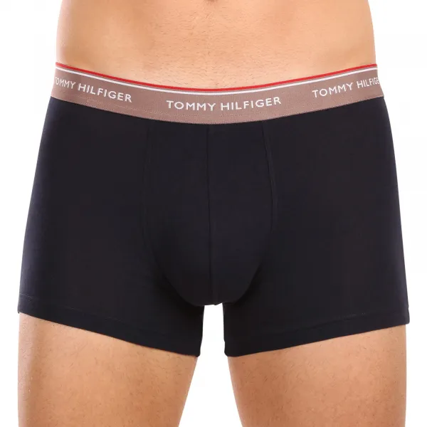 3PACK pánske boxerky Tommy Hilfiger tmavo modré (UM0UM01642 0R6) S, trenky