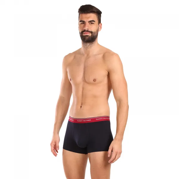 3PACK pánske boxerky Tommy Hilfiger tmavo modré (UM0UM01642 0R6) S, trenky