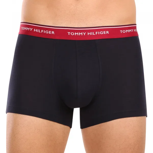 3PACK pánske boxerky Tommy Hilfiger tmavo modré (UM0UM01642 0R6) S, trenky