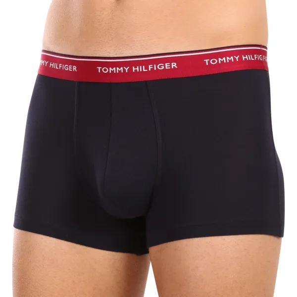 3PACK pánske boxerky Tommy Hilfiger tmavo modré (UM0UM01642 0R6) S, trenky