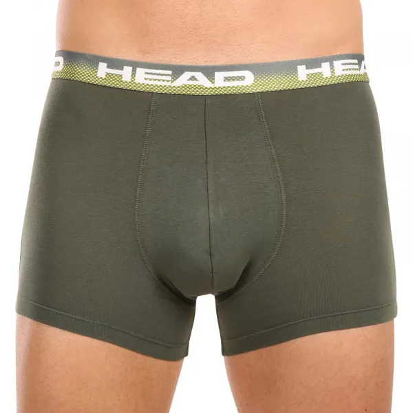 2PACK pánske boxerky HEAD zelené (701226183 001) M, trenky