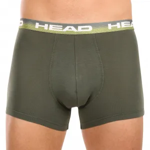 2PACK pánske boxerky HEAD zelené (701226183 001) M, trenky