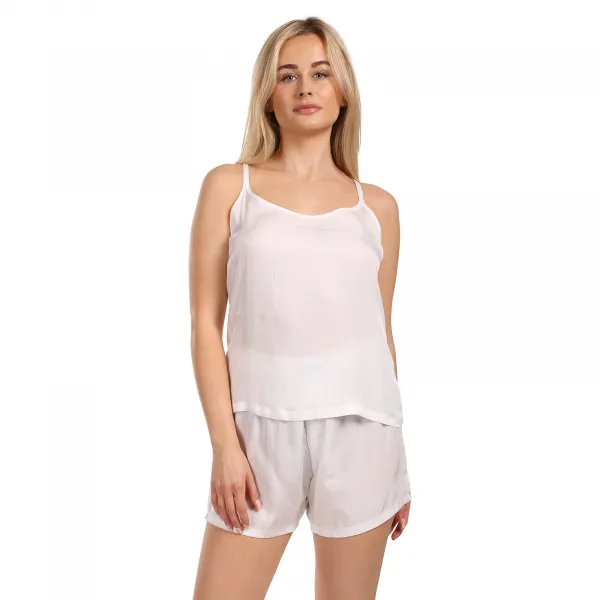 Dámske pyžamo Calvin Klein bielé (QS7153E-100) M