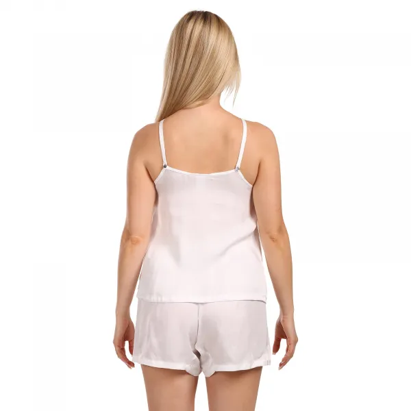 Dámske pyžamo Calvin Klein bielé (QS7153E-100) M