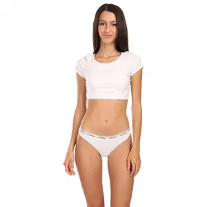 3PACK dámske tangá Calvin Klein bielá (QD5209E-100) M