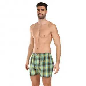 3PACK pánske trenky Styx klasická guma viacfarebné (3A102124) M, trenírky