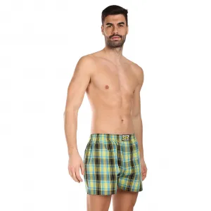 3PACK pánske trenky Styx klasická guma viacfarebné (3A102124) M, trenírky