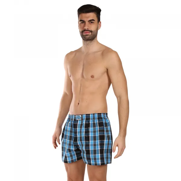 5PACK pánske trenky Styx klasická guma viacfarebné (5A102230) M, trenírky