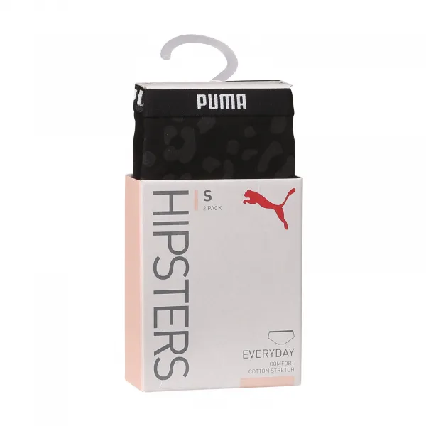2PACK dámske nohavičky Puma čierné (701226222 001) M