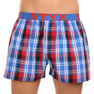 10PACK pánske trenky Styx športová guma viacfarebné (10B103140) M, trenírky