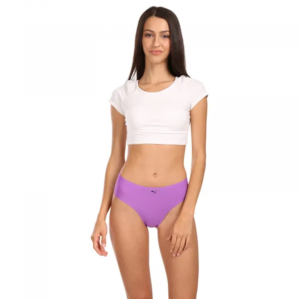 2PACK dámské nohavičky Puma fialové (701219792 011) uni