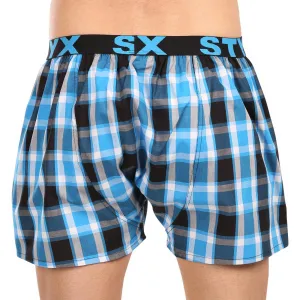 3PACK pánske trenky Styx športová guma viacfarebné (3B103436) M, trenírky