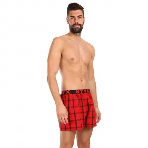 3PACK pánske trenky Styx športová guma viacfarebné (3B103133) S, trenírky