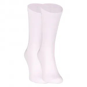 3PACK ponožky Nedeto vysoké bambusové biele (3PBV02) M