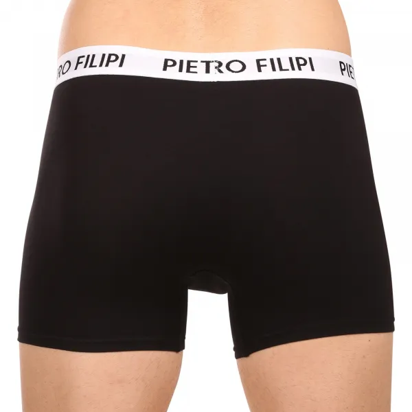 2PACK pánske boxerky Pietro Filipi balls holder čierné (2BCL003) M, trenky